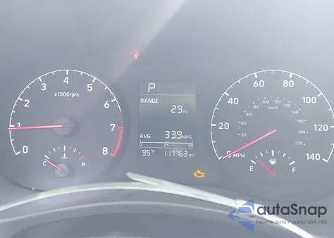 2021 Hyundai Accent Se/Sel из США, поврежденный, VIN 3KPC24A62ME131977